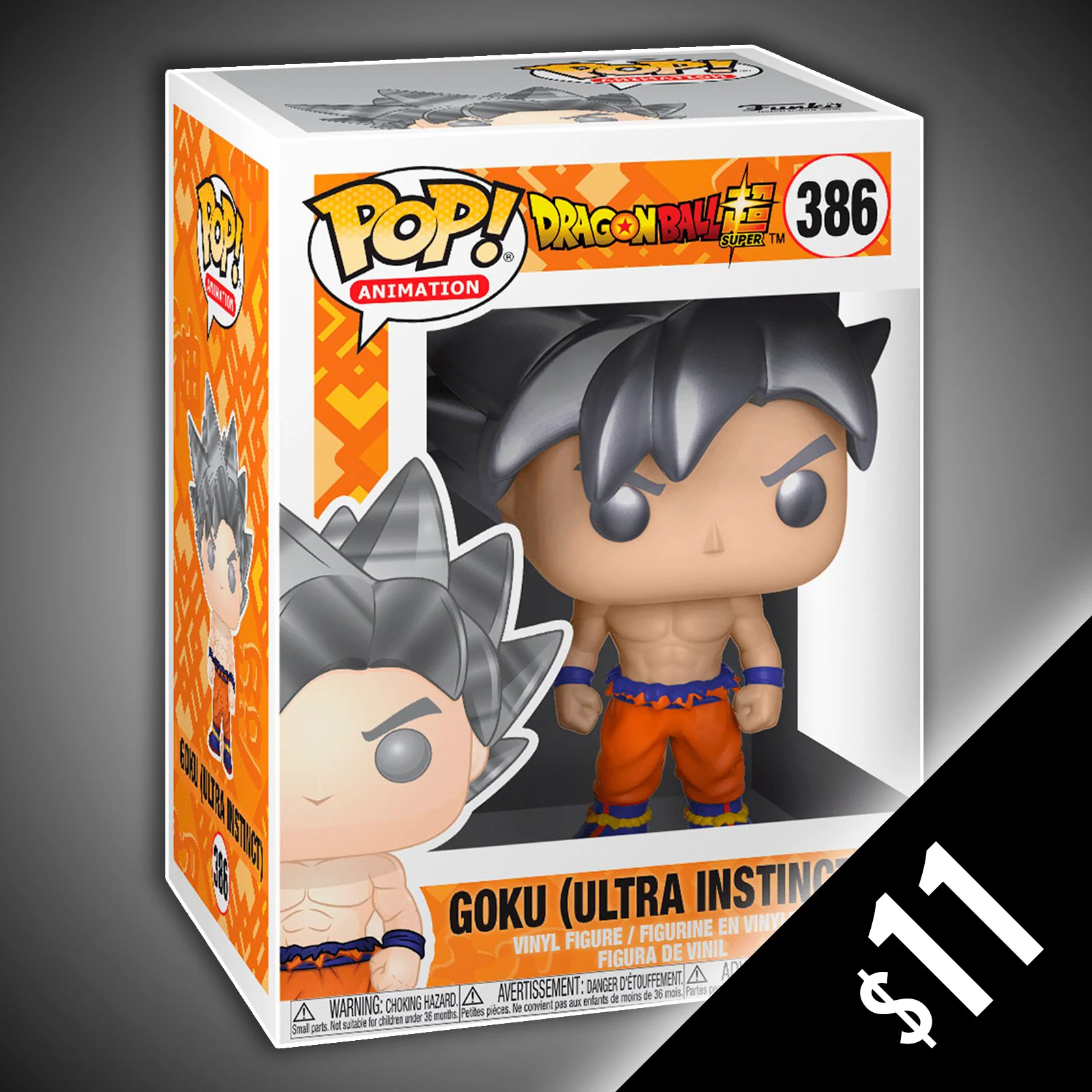 Funko Pop! Dragon Ball Super: Goku (Ultra Instinct) #386